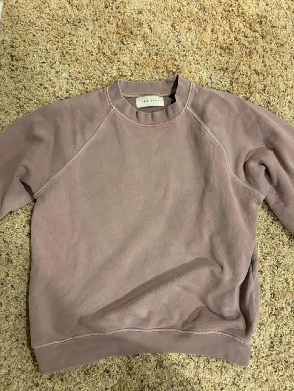 Men's Les Tien Small Mock Neck Sweatshirt